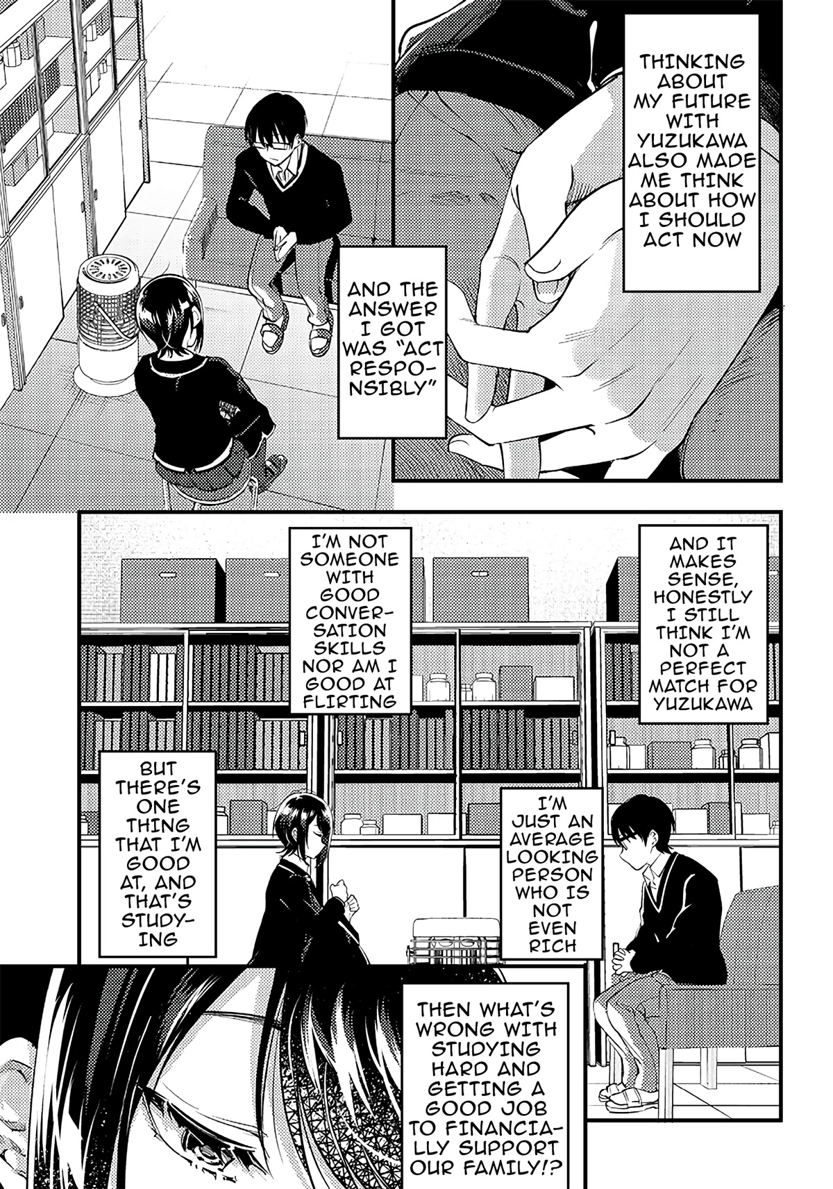 Yuzukawa-san wa, Sasshite Hoshii. Chapter 34 page 11 - Chapter 34: The day it snowed