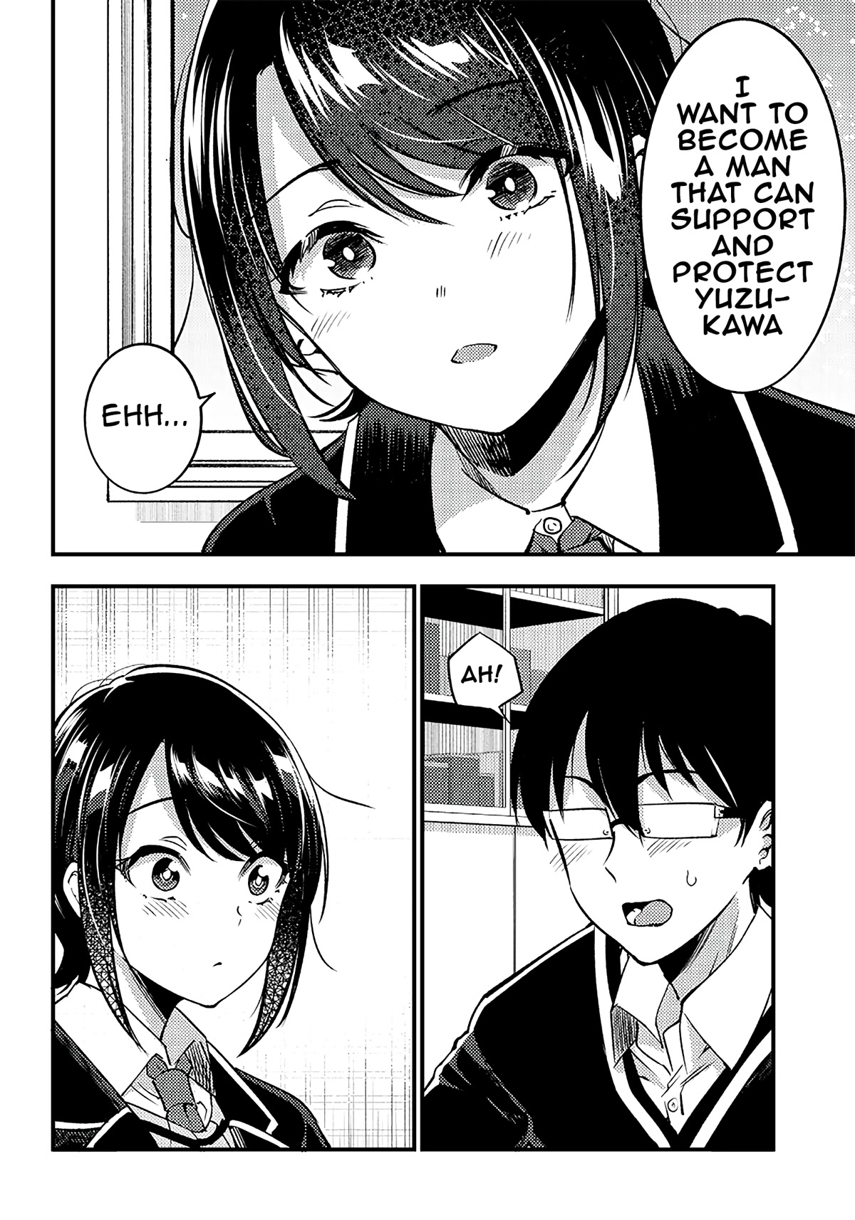 Yuzukawa-san wa, Sasshite Hoshii. Chapter 34 page 12 - Chapter 34: The day it snowed