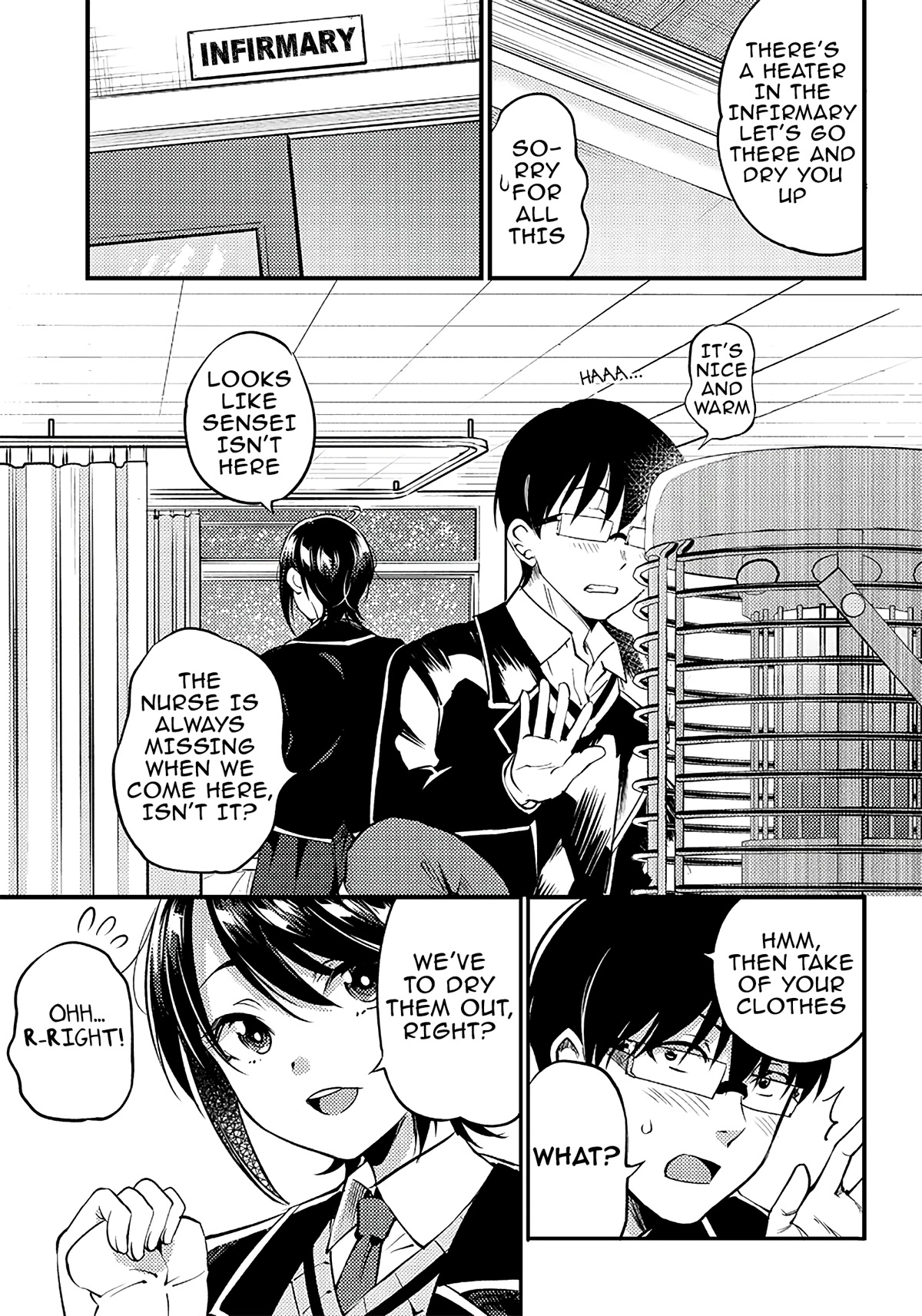 Yuzukawa-san wa, Sasshite Hoshii. Chapter 34 page 9 - Chapter 34: The day it snowed