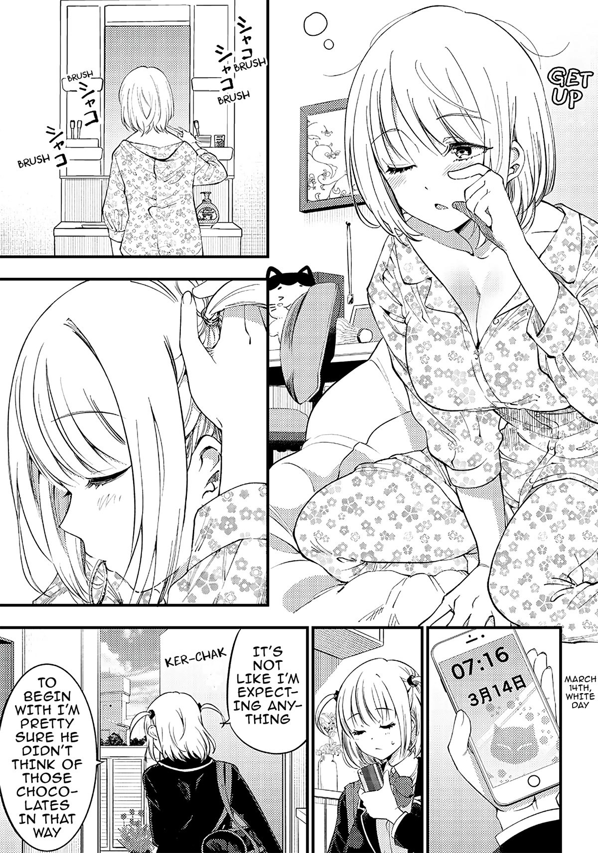 Yuzukawa-san wa, Sasshite Hoshii. Chapter 35 page 1 - Chapter 35: 14th March