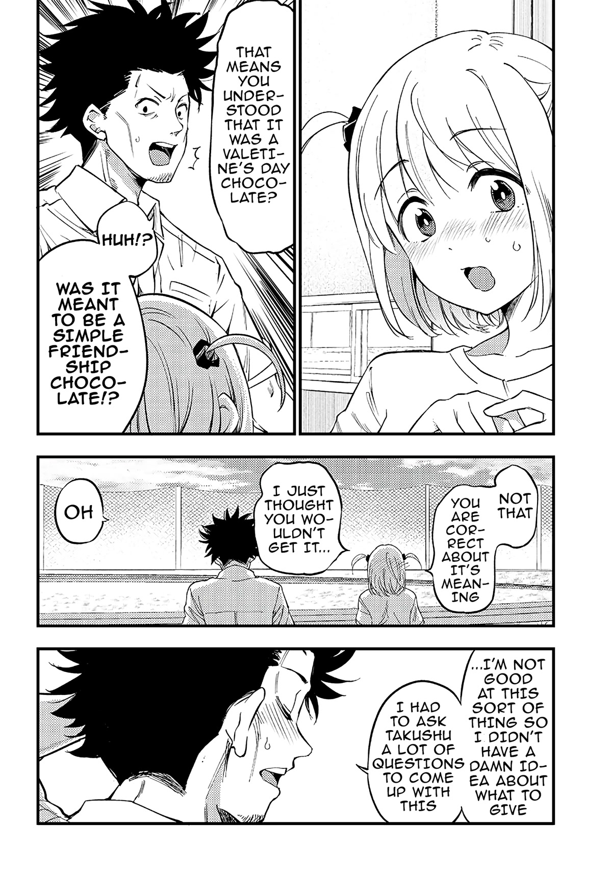 Yuzukawa-san wa, Sasshite Hoshii. Chapter 35 page 6 - Chapter 35: 14th March