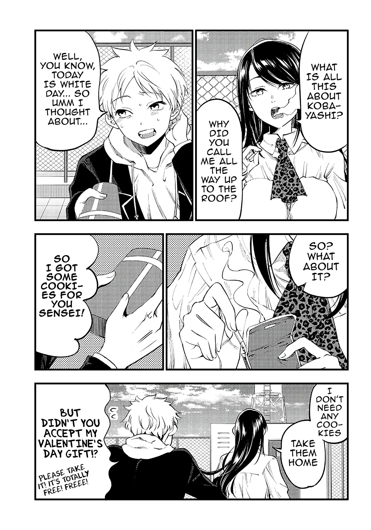 Yuzukawa-san wa, Sasshite Hoshii. Chapter 35 page 9 - Chapter 35: 14th March