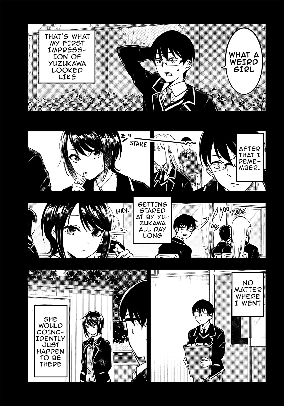 Yuzukawa-san wa, Sasshite Hoshii. Chapter 36 page 10 - Chapter 36: Boy Meets Girl