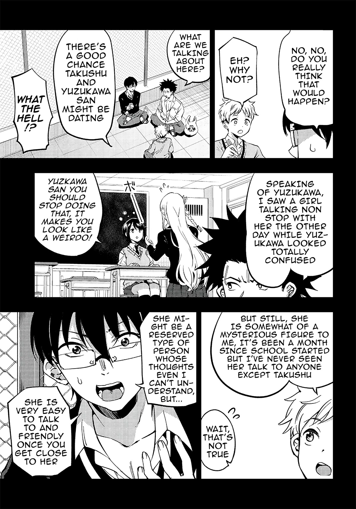 Yuzukawa-san wa, Sasshite Hoshii. Chapter 36 page 12 - Chapter 36: Boy Meets Girl