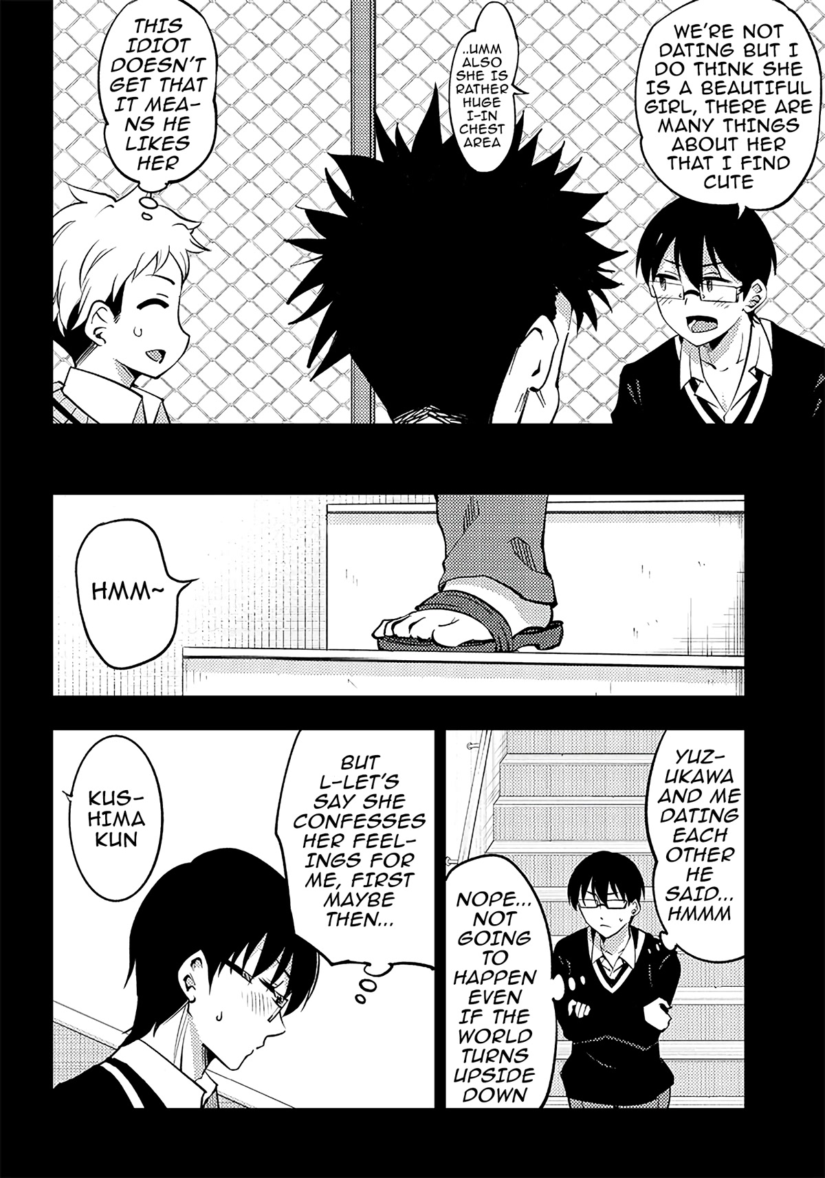Yuzukawa-san wa, Sasshite Hoshii. Chapter 36 page 13 - Chapter 36: Boy Meets Girl