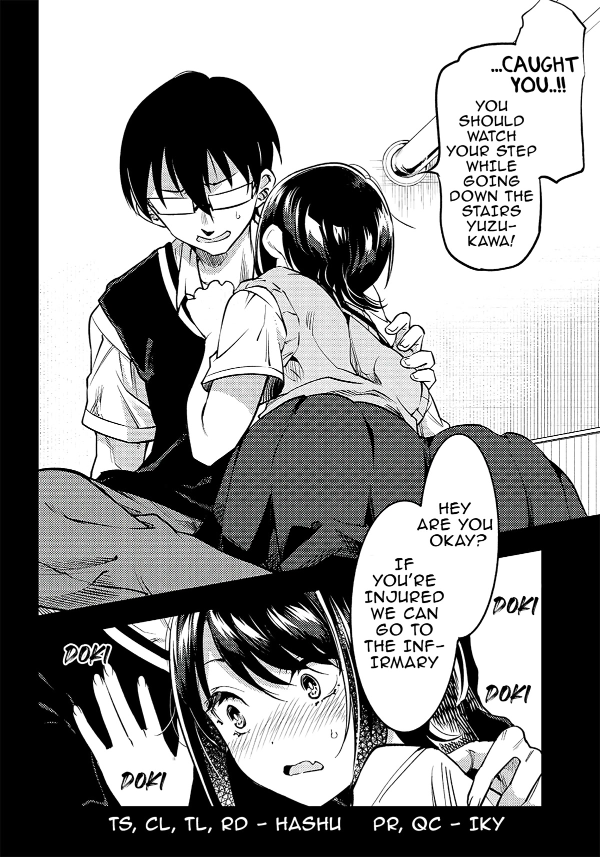 Yuzukawa-san wa, Sasshite Hoshii. Chapter 36 page 15 - Chapter 36: Boy Meets Girl