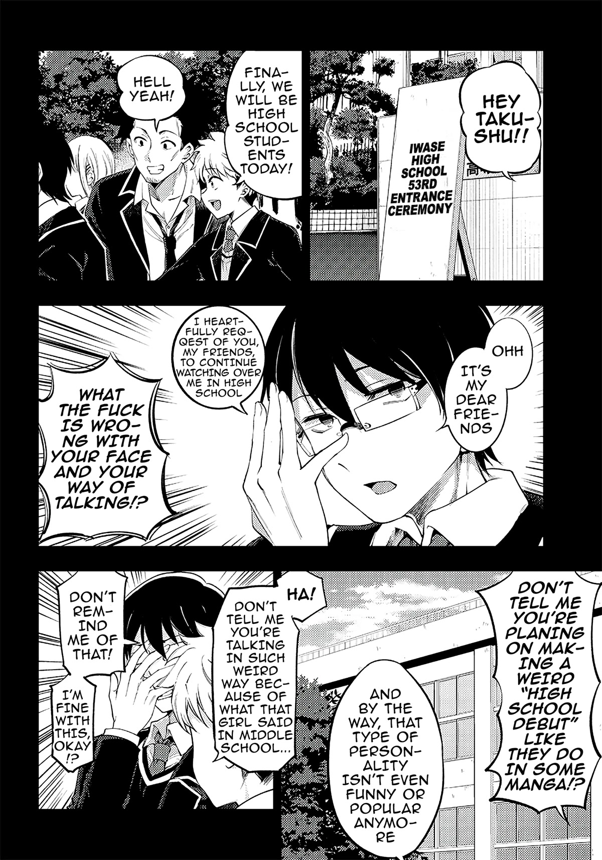 Yuzukawa-san wa, Sasshite Hoshii. Chapter 36 page 4 - Chapter 36: Boy Meets Girl
