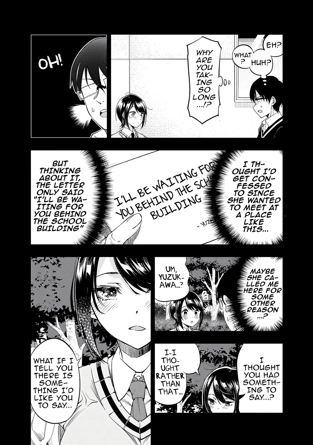 Yuzukawa-san wa, Sasshite Hoshii. Chapter 37 page 11 - Chapter 37: The First Time He Understood