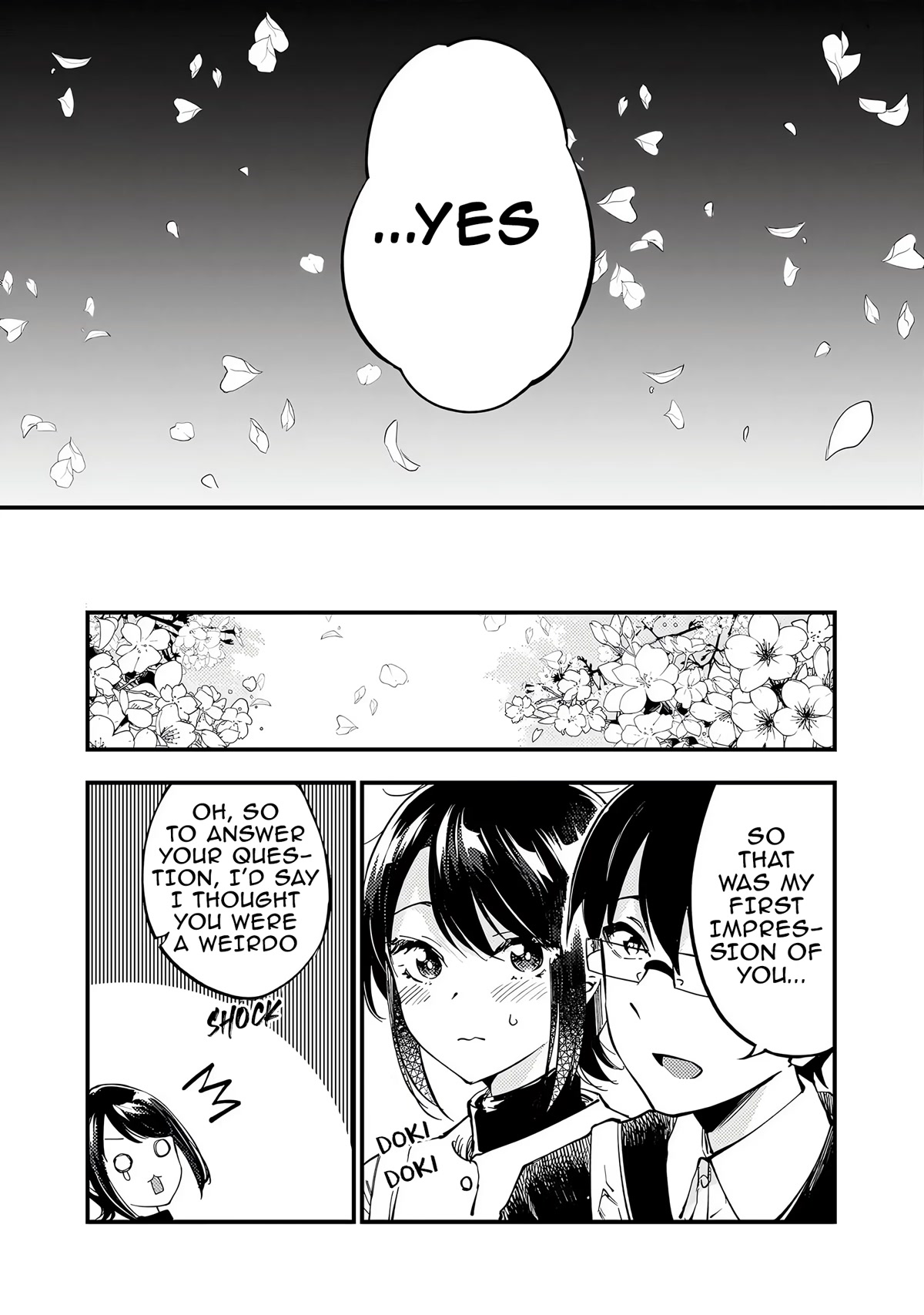 Yuzukawa-san wa, Sasshite Hoshii. Chapter 37 page 14 - Chapter 37: The First Time He Understood