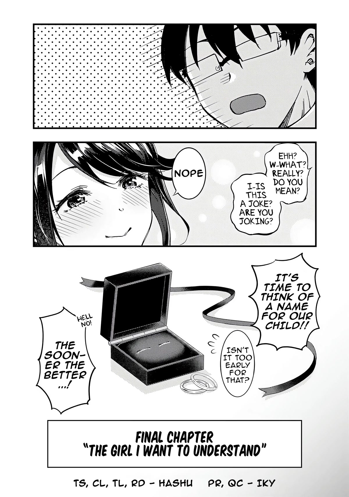 Yuzukawa-san wa, Sasshite Hoshii. Chapter 38 page 16 - Chapter 38: The Girl I Want to Understand