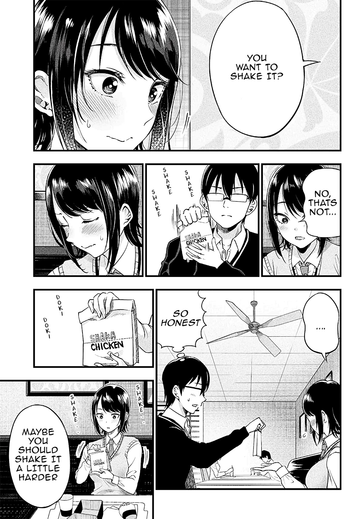 Yuzukawa-san wa, Sasshite Hoshii. Chapter 4 page 14 - Chapter 4: I want to shaka shaka some chicken