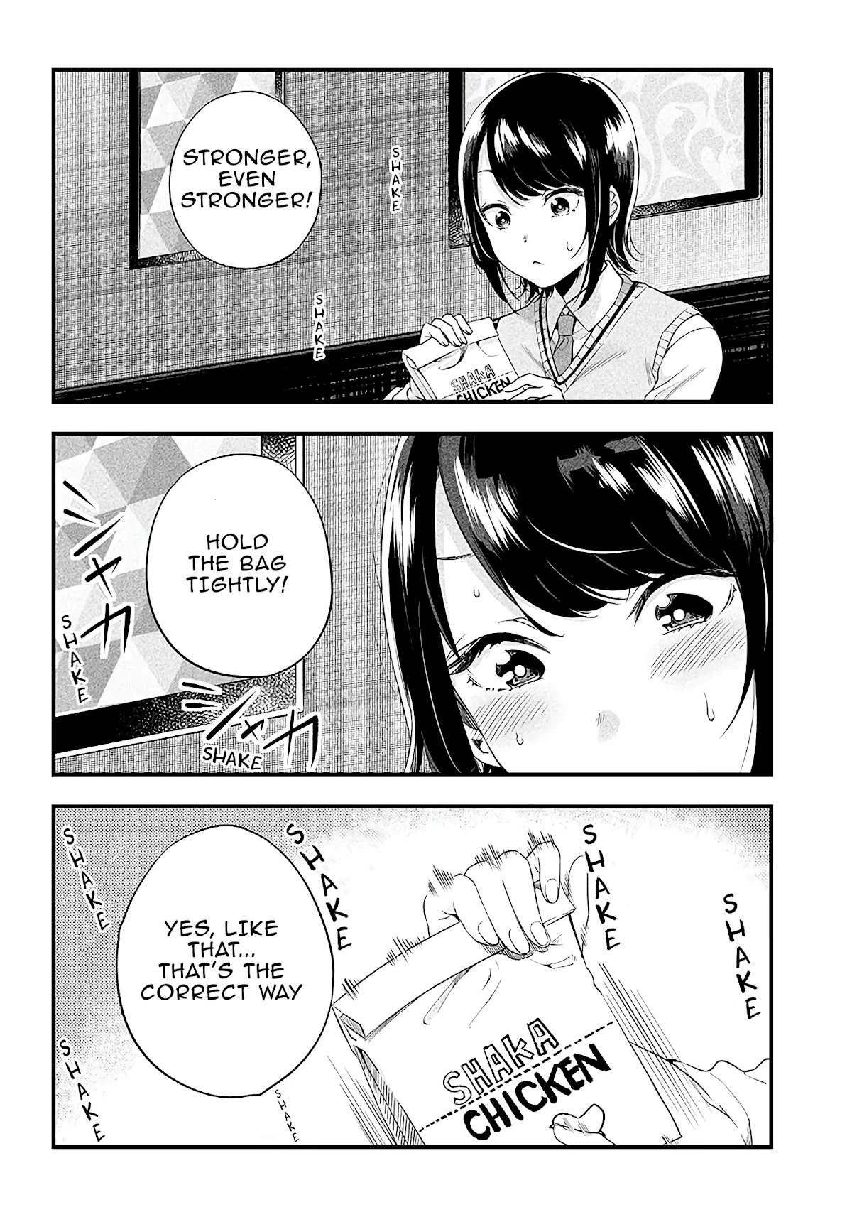 Yuzukawa-san wa, Sasshite Hoshii. Chapter 4 page 15 - Chapter 4: I want to shaka shaka some chicken