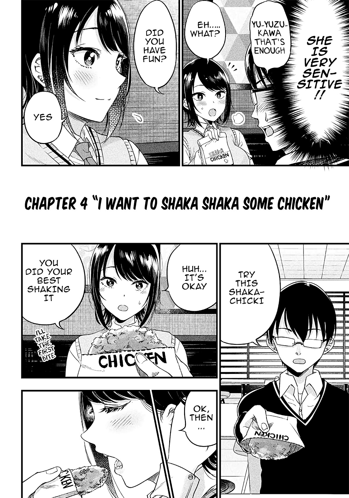 Yuzukawa-san wa, Sasshite Hoshii. Chapter 4 page 17 - Chapter 4: I want to shaka shaka some chicken