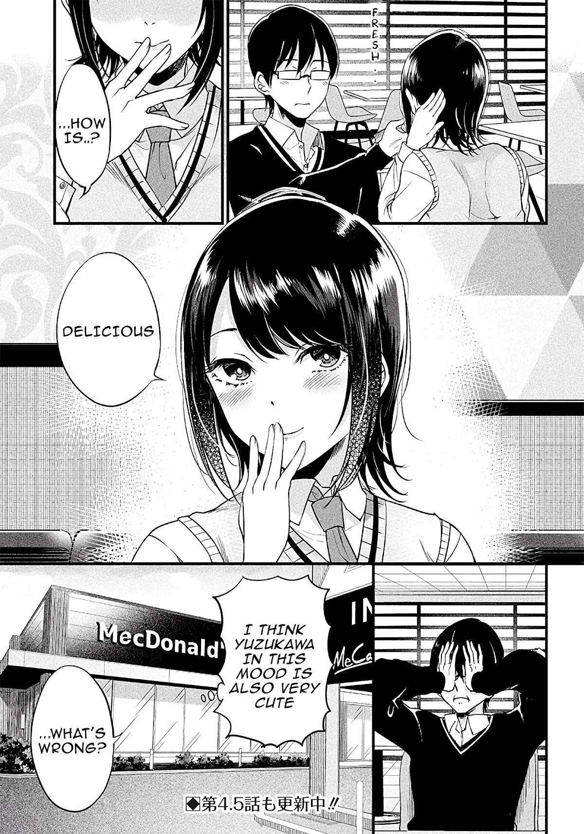 Yuzukawa-san wa, Sasshite Hoshii. Chapter 4 page 18 - Chapter 4: I want to shaka shaka some chicken