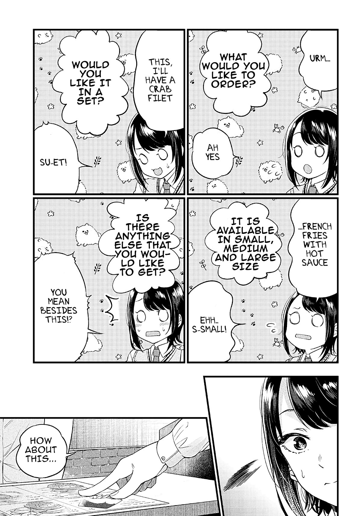 Yuzukawa-san wa, Sasshite Hoshii. Chapter 4 page 8 - Chapter 4: I want to shaka shaka some chicken
