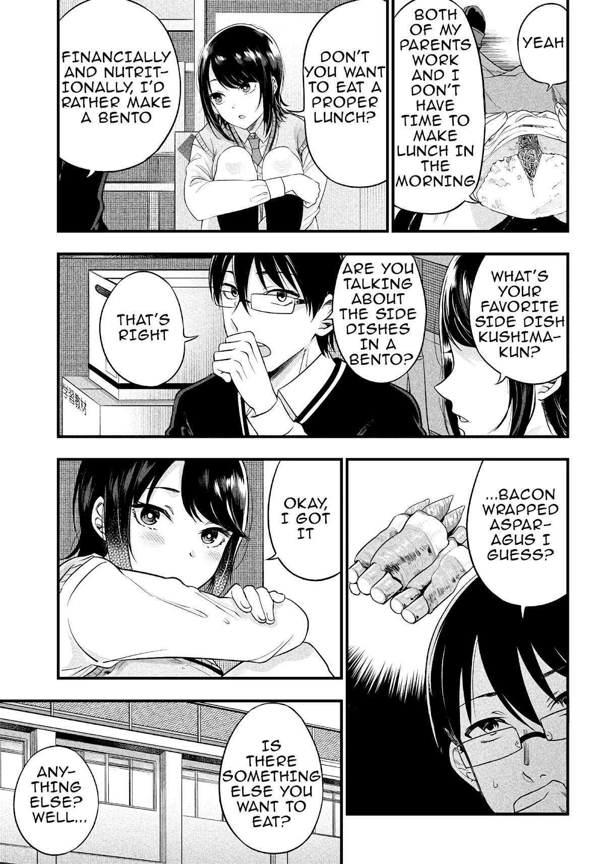 Yuzukawa-san wa, Sasshite Hoshii. Chapter 5 page 3 - Chapter 5: I want you to eat