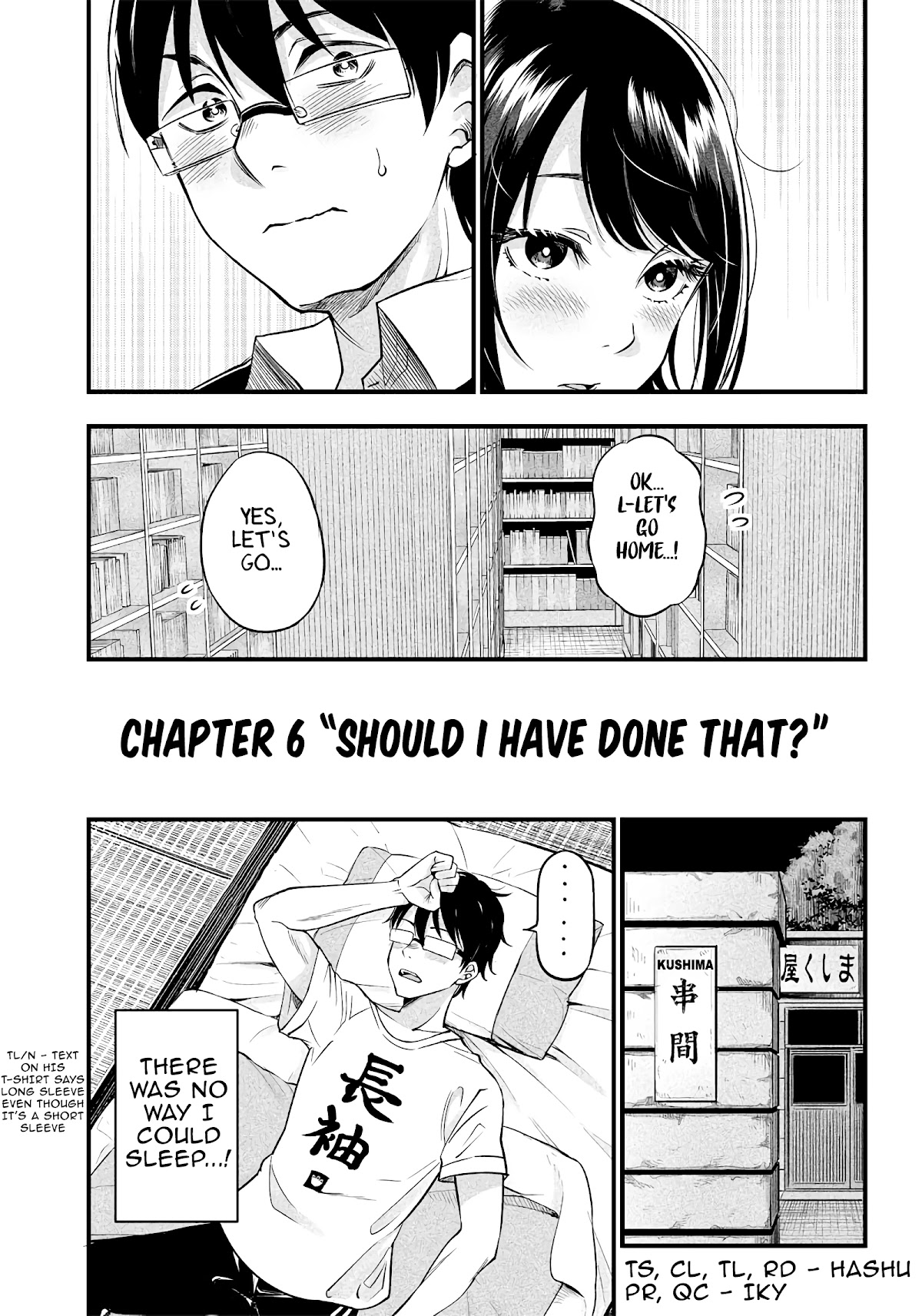Yuzukawa-san wa, Sasshite Hoshii. Chapter 6 page 18 - Chapter 6: Should I have done that?