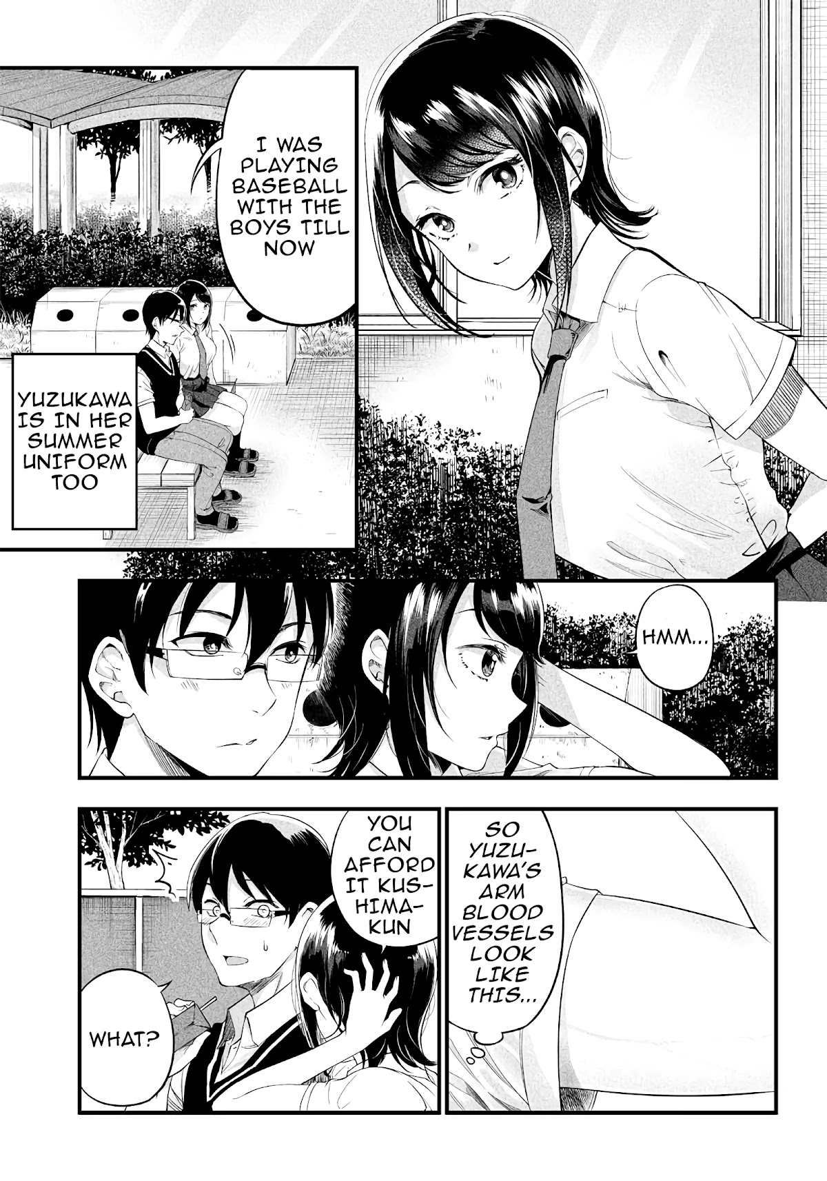 Yuzukawa-san wa, Sasshite Hoshii. Chapter 6 page 4 - Chapter 6: Should I have done that?