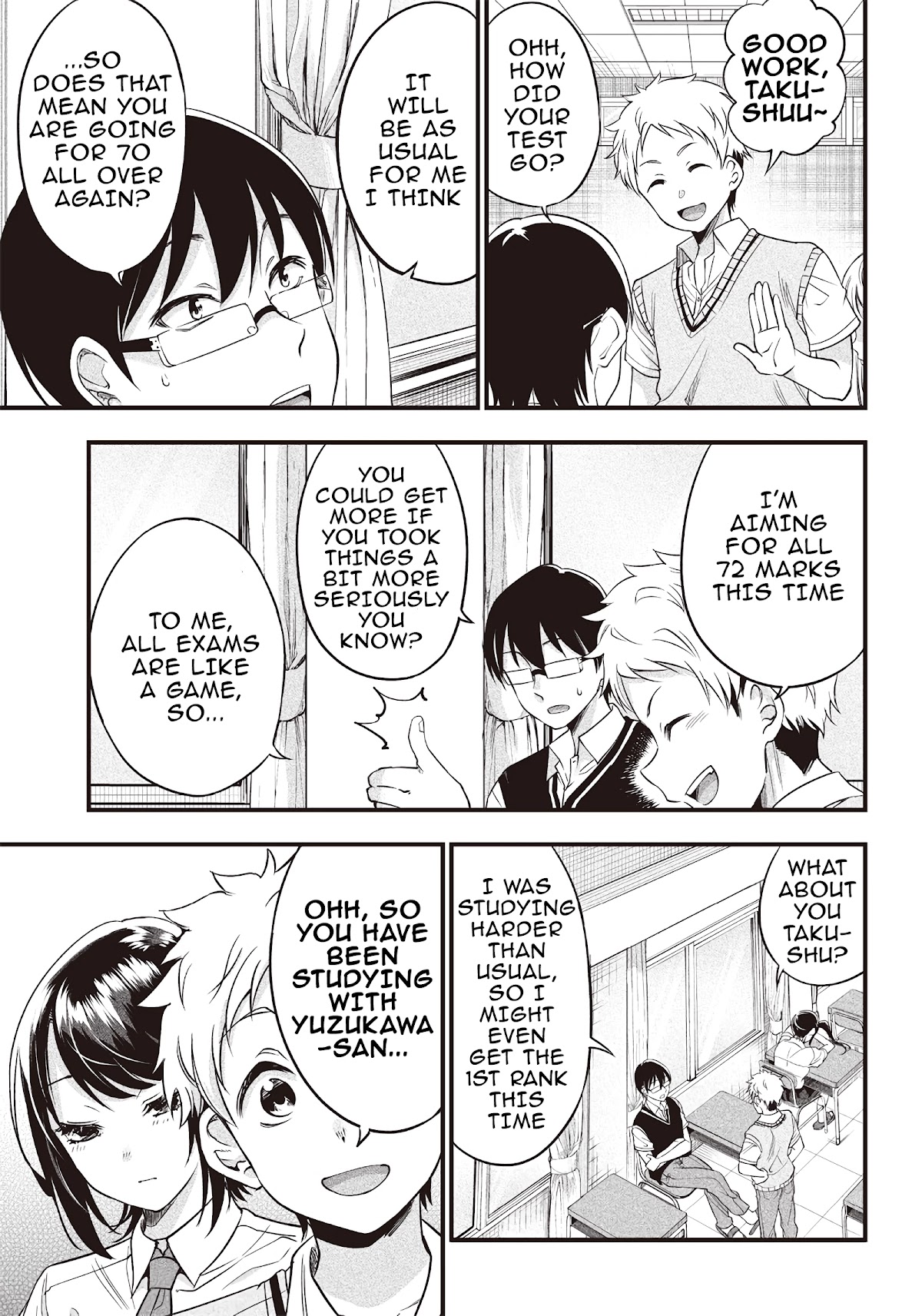 Yuzukawa-san wa, Sasshite Hoshii. Chapter 8 page 5 - Chapter 8: I wanted you to say you love me