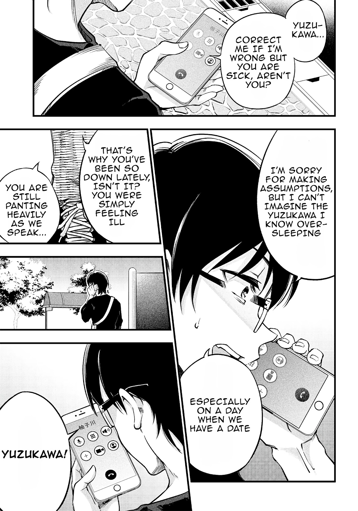 Yuzukawa-san wa, Sasshite Hoshii. Chapter 9 page 10 - Chapter 9: He said he loves me