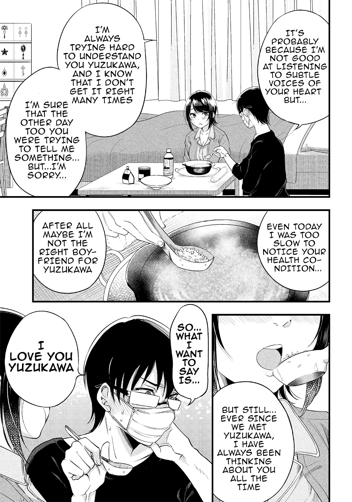 Yuzukawa-san wa, Sasshite Hoshii. Chapter 9 page 18 - Chapter 9: He said he loves me