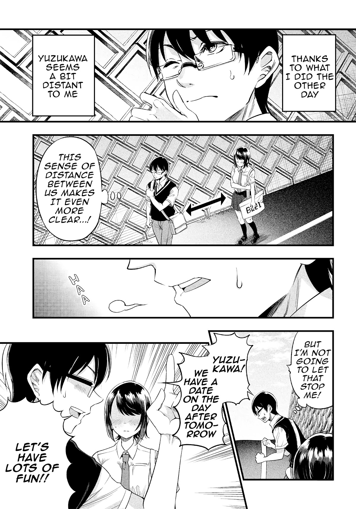 Yuzukawa-san wa, Sasshite Hoshii. Chapter 9 page 4 - Chapter 9: He said he loves me