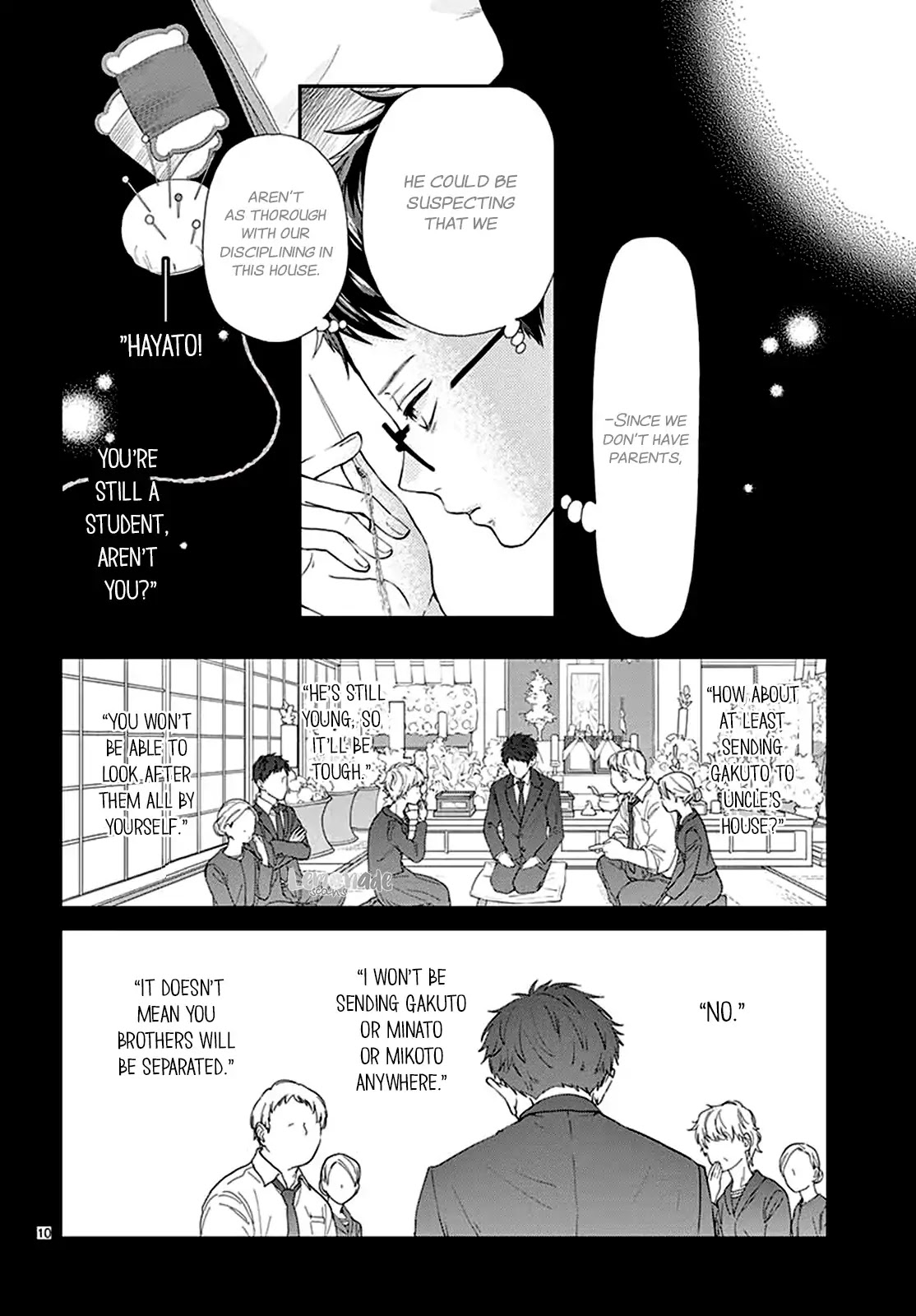 Yuzuki-san chi no Yon Kyoudai Chapter 3 page 11 - Chapter 3