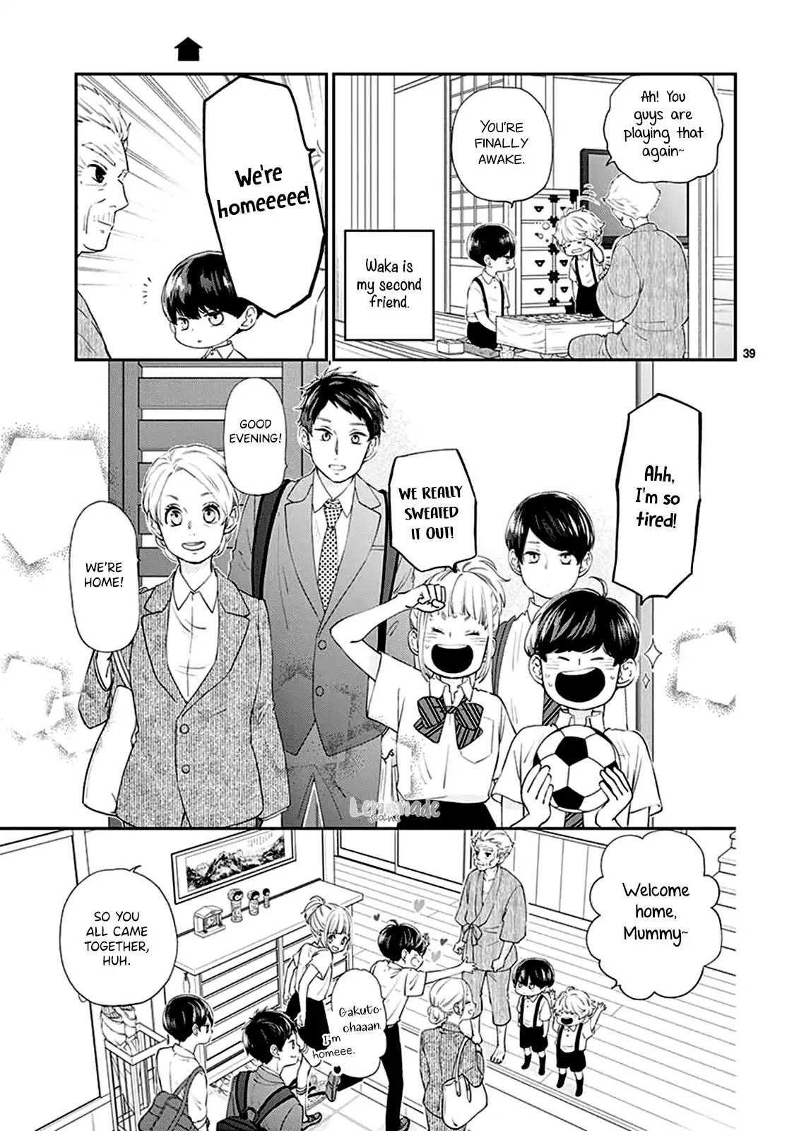 Yuzuki-san chi no Yon Kyoudai Chapter 3 page 39 - Chapter 3
