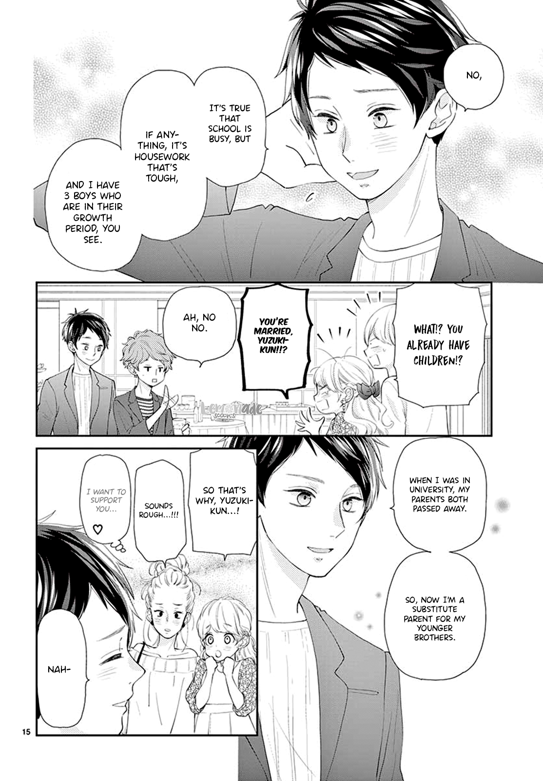 Yuzuki-san chi no Yon Kyoudai Chapter 4 page 17 - Chapter 4