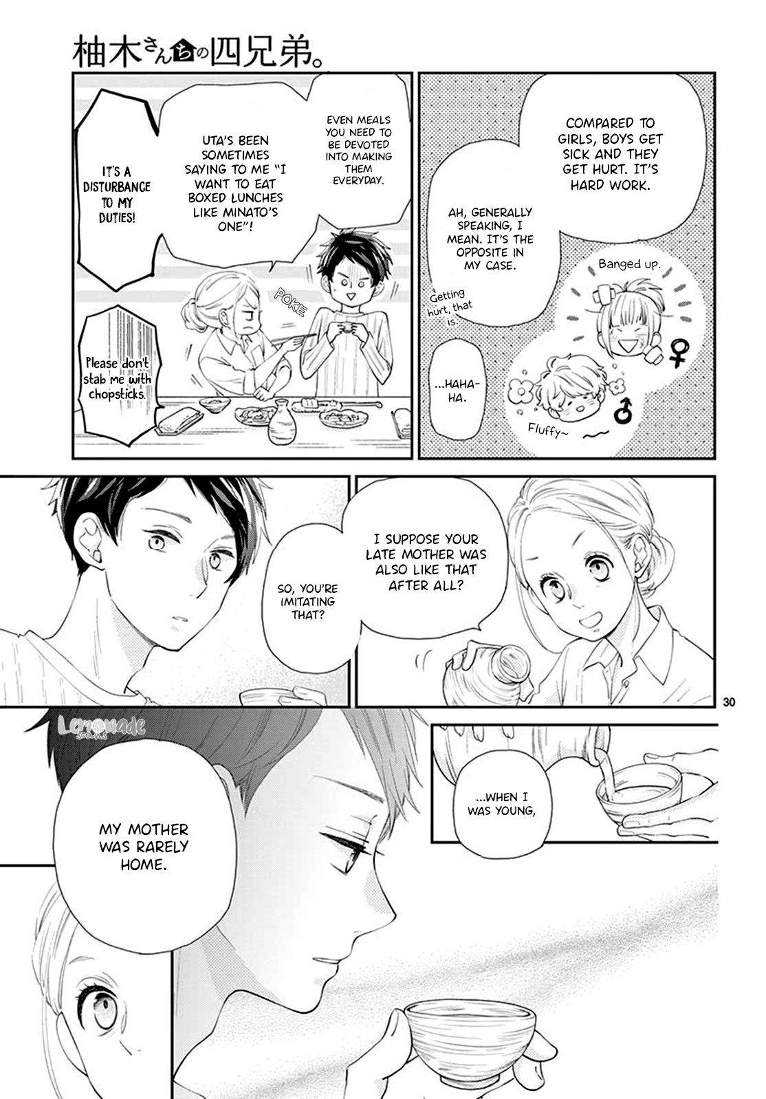 Yuzuki-san chi no Yon Kyoudai Chapter 4 page 32 - Chapter 4