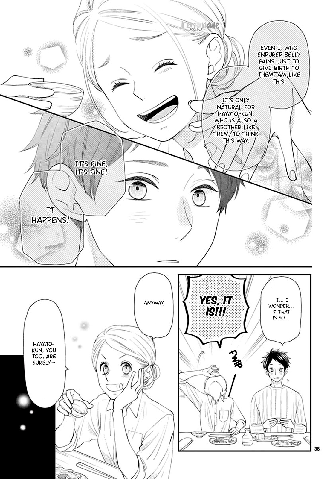 Yuzuki-san chi no Yon Kyoudai Chapter 4 page 40 - Chapter 4