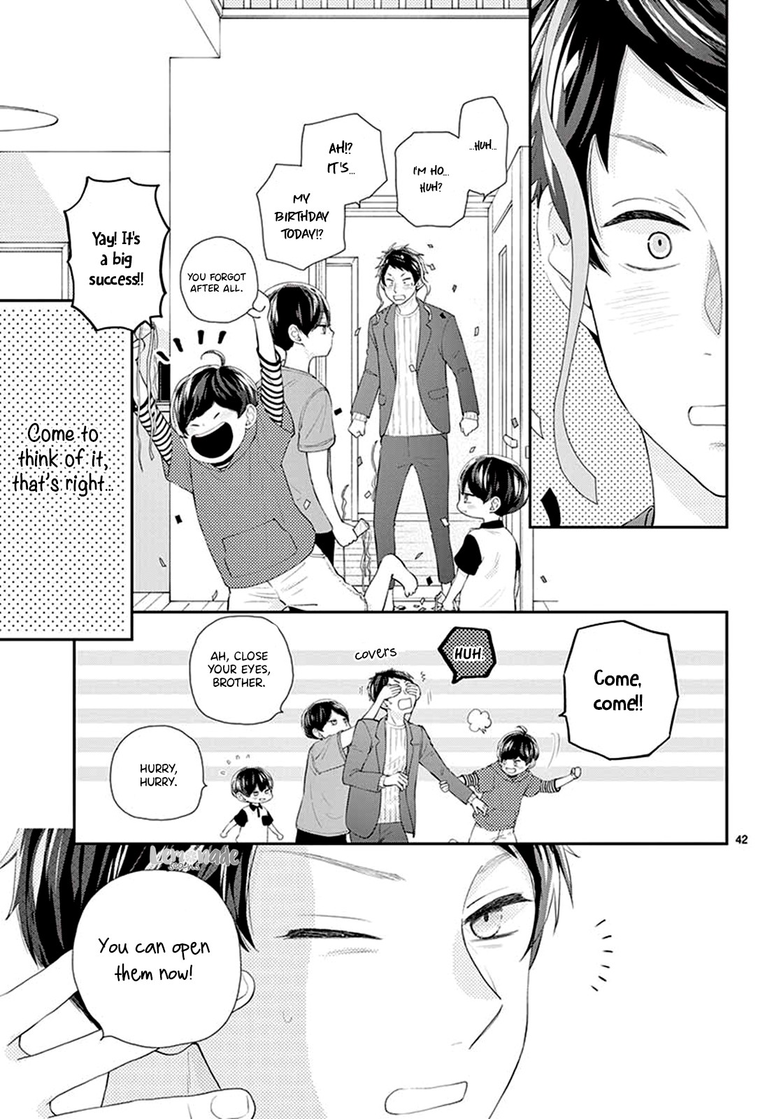 Yuzuki-san chi no Yon Kyoudai Chapter 4 page 44 - Chapter 4
