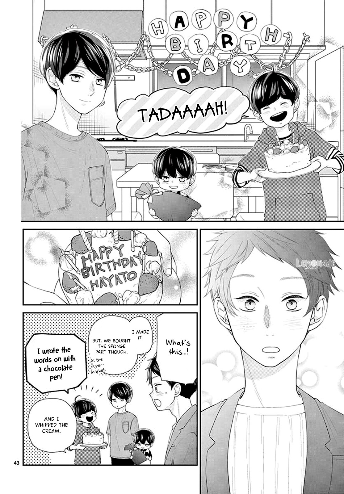 Yuzuki-san chi no Yon Kyoudai Chapter 4 page 45 - Chapter 4