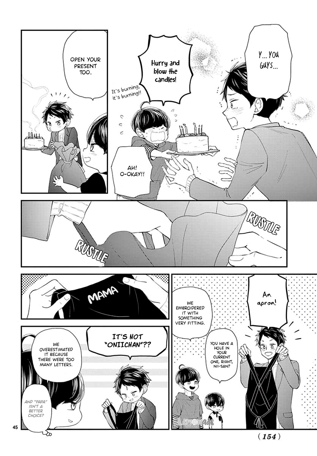 Yuzuki-san chi no Yon Kyoudai Chapter 4 page 47 - Chapter 4