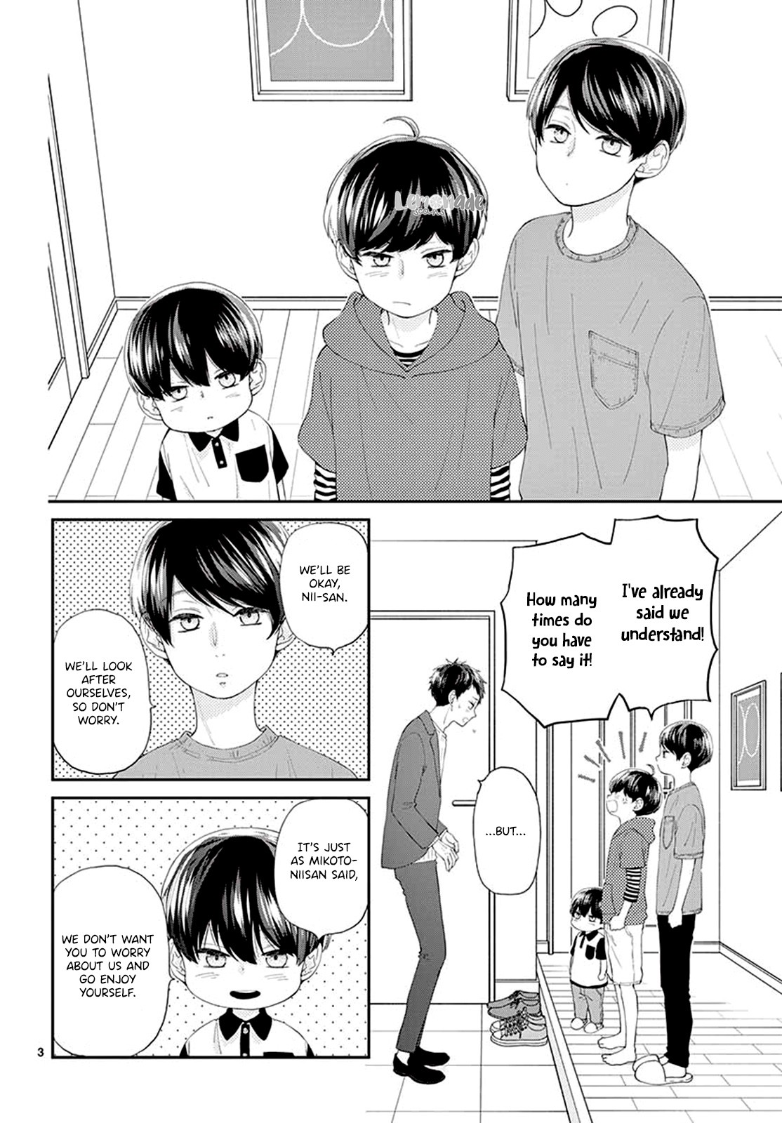 Yuzuki-san chi no Yon Kyoudai Chapter 4 page 5 - Chapter 4