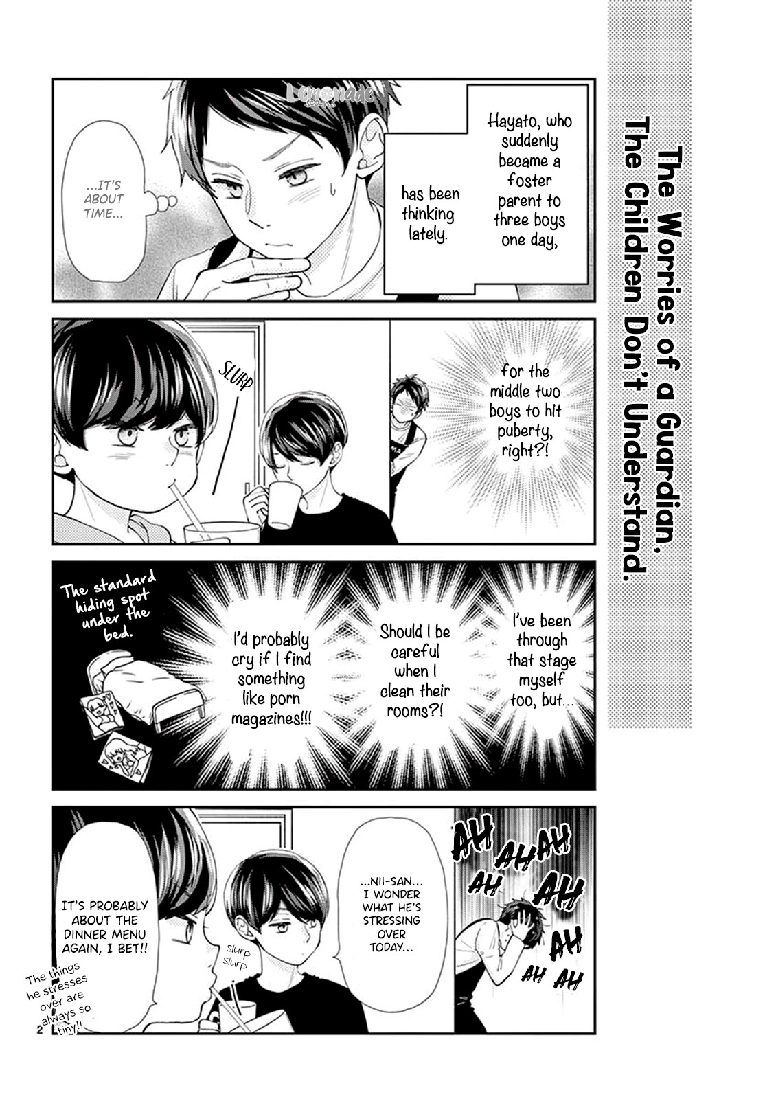 Yuzuki-san chi no Yon Kyoudai Chapter 5.5 page 4 - Chapter 5.5