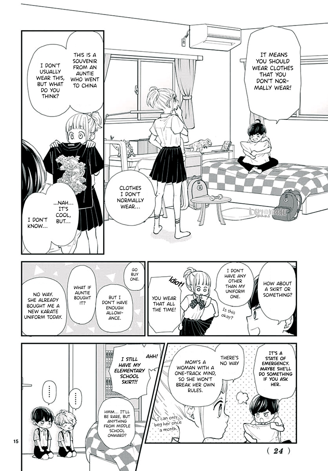 Yuzuki-san chi no Yon Kyoudai Chapter 5 page 16 - Chapter 5