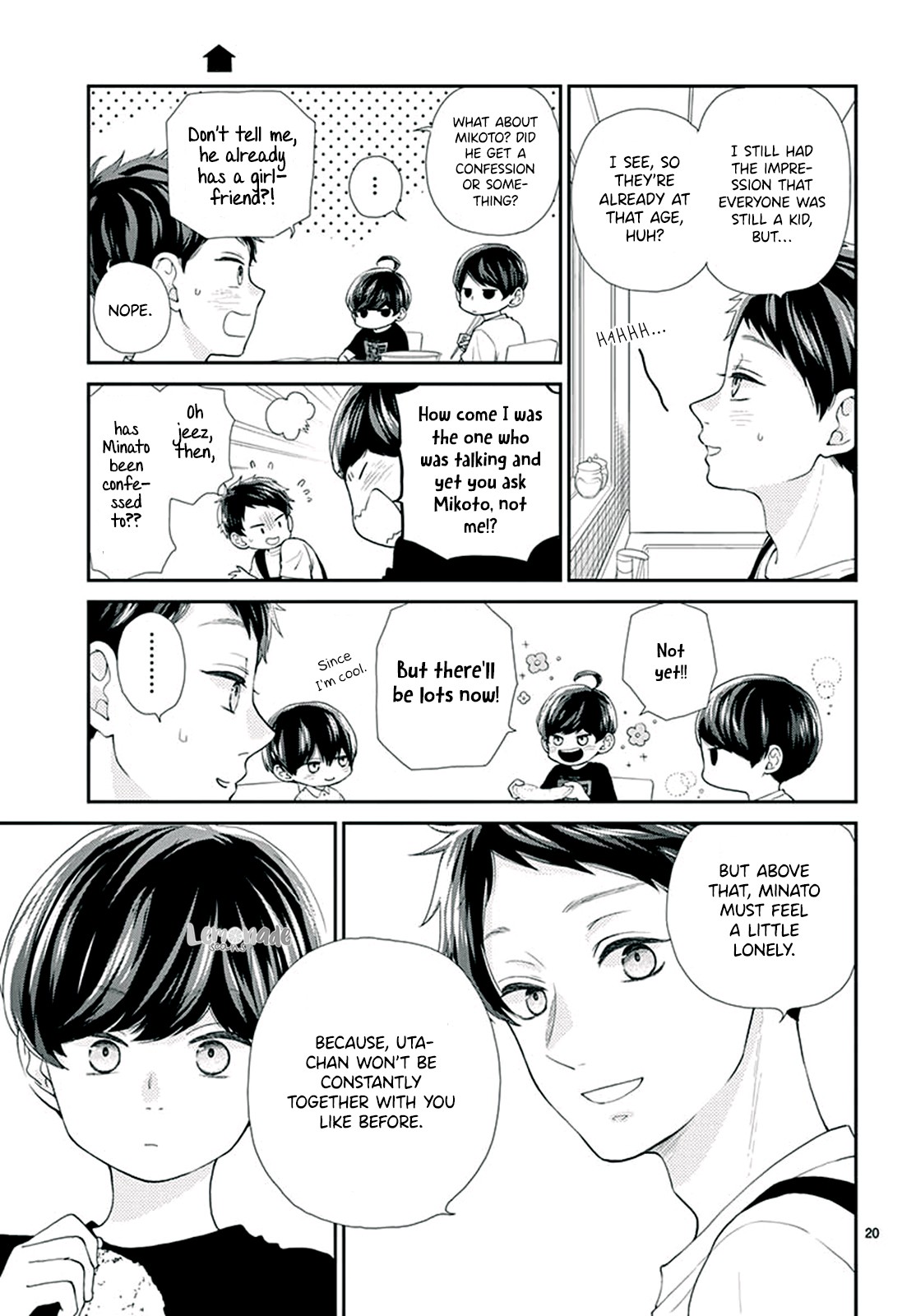 Yuzuki-san chi no Yon Kyoudai Chapter 5 page 21 - Chapter 5