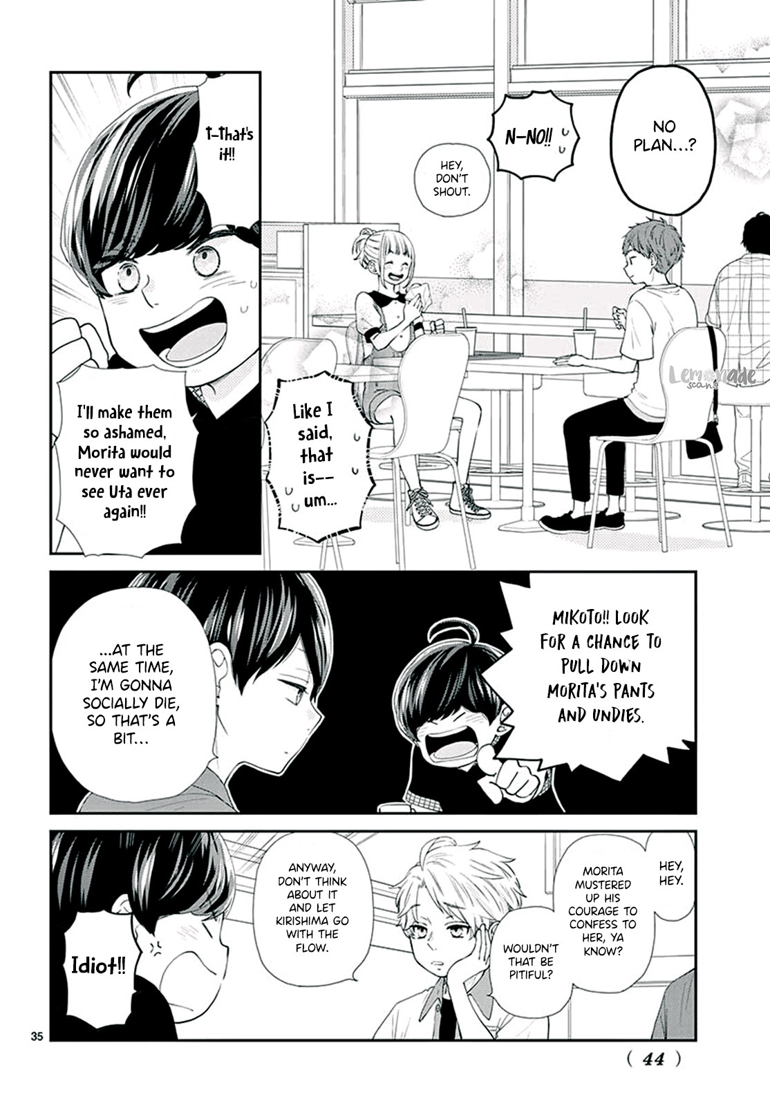 Yuzuki-san chi no Yon Kyoudai Chapter 5 page 36 - Chapter 5