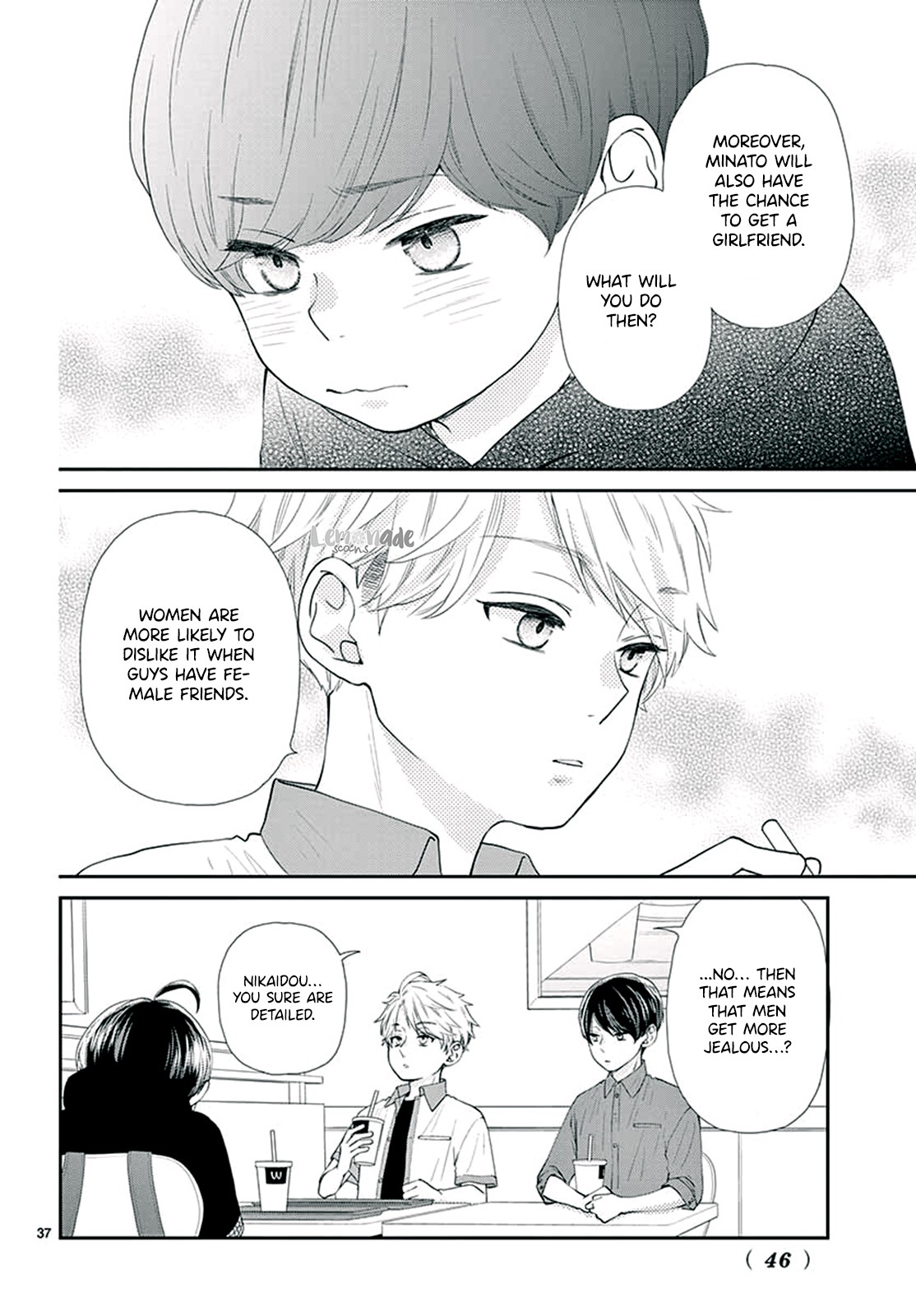Yuzuki-san chi no Yon Kyoudai Chapter 5 page 38 - Chapter 5