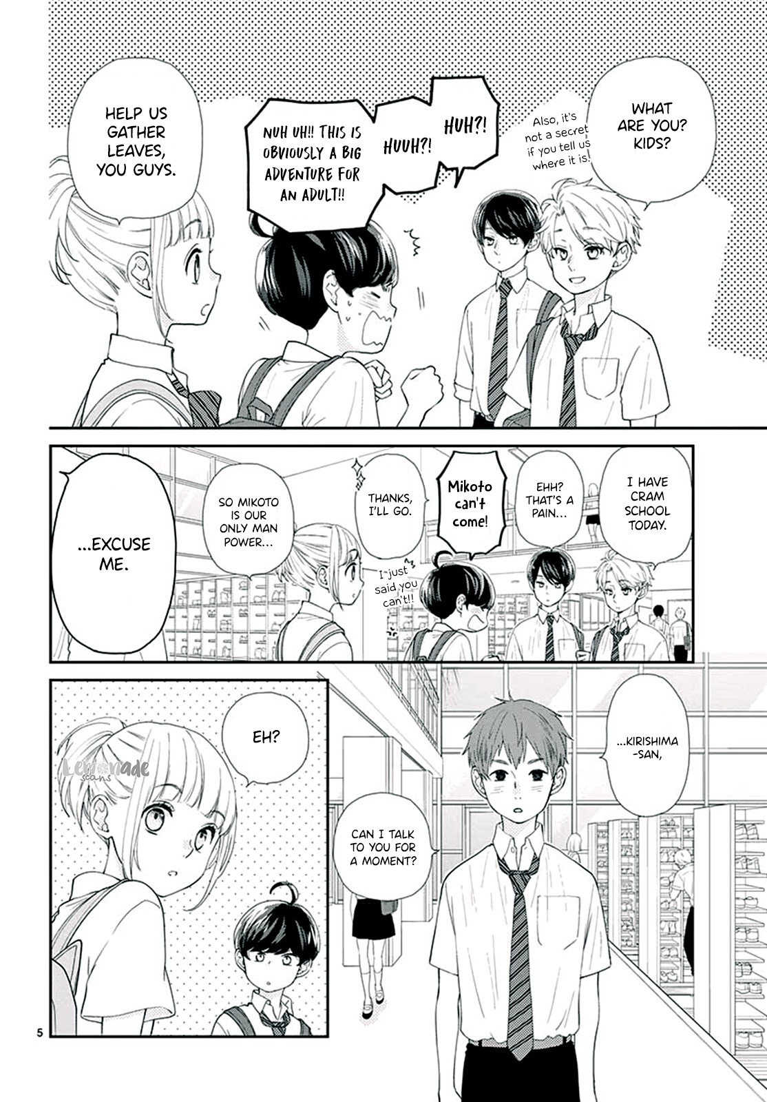 Yuzuki-san chi no Yon Kyoudai Chapter 5 page 6 - Chapter 5