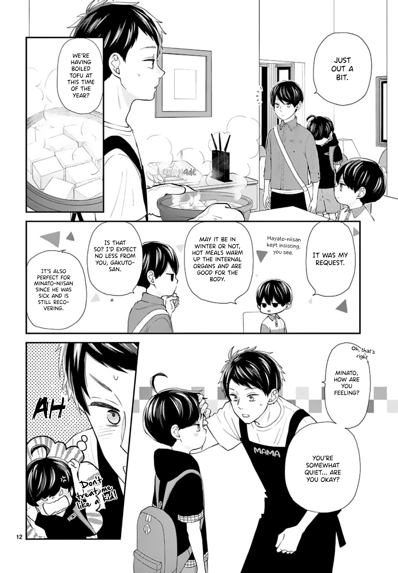 Yuzuki-san chi no Yon Kyoudai Chapter 6 page 14 - Chapter 6