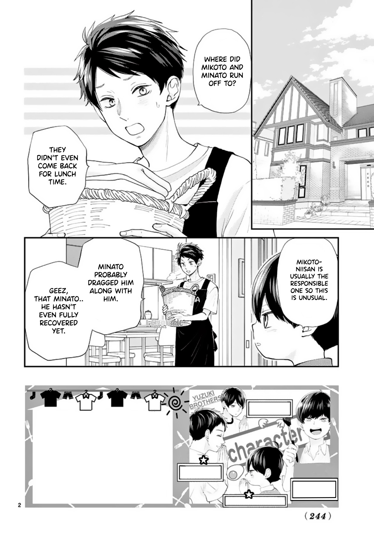 Yuzuki-san chi no Yon Kyoudai Chapter 6 page 4 - Chapter 6