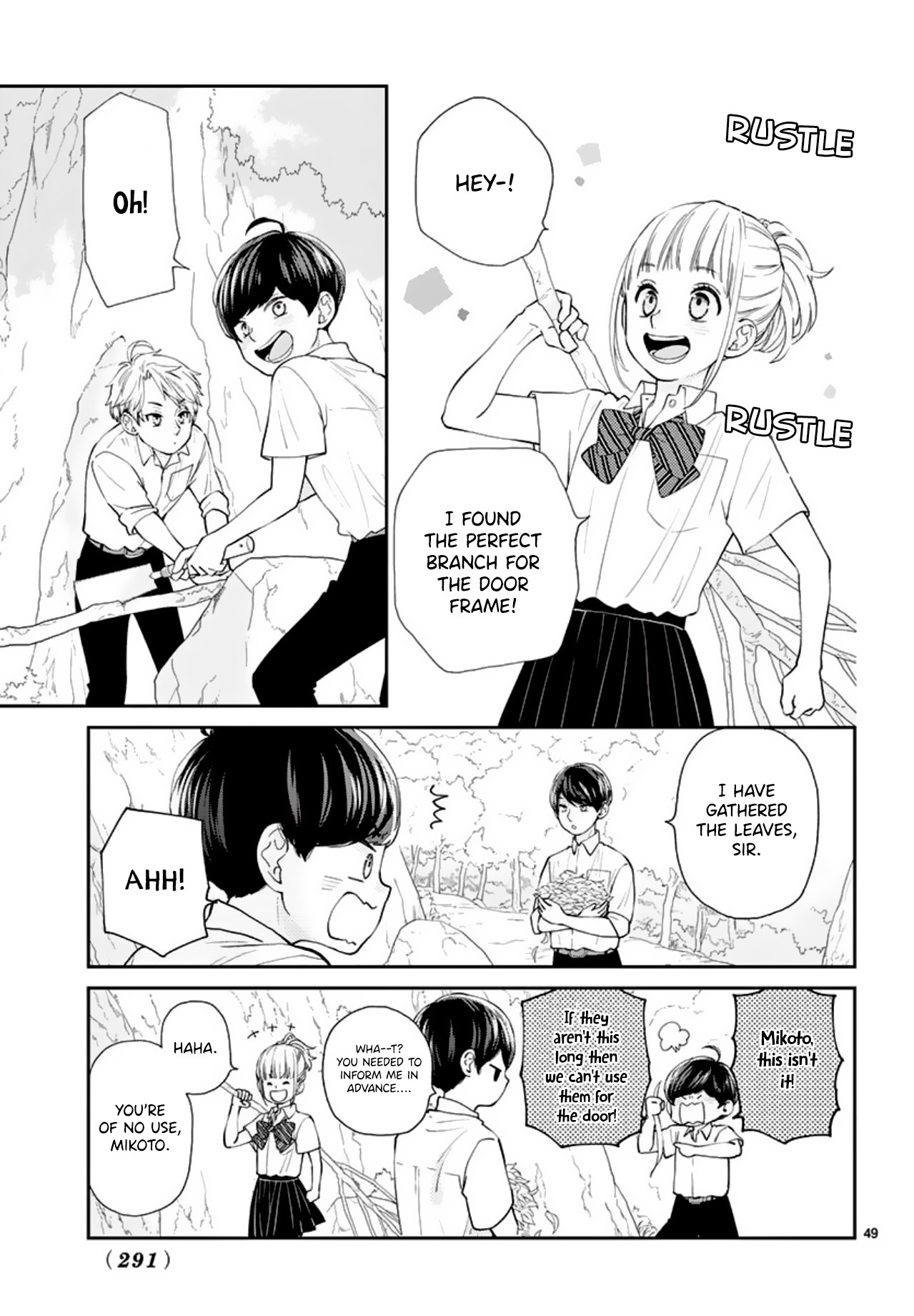 Yuzuki-san chi no Yon Kyoudai Chapter 6 page 50 - Chapter 6
