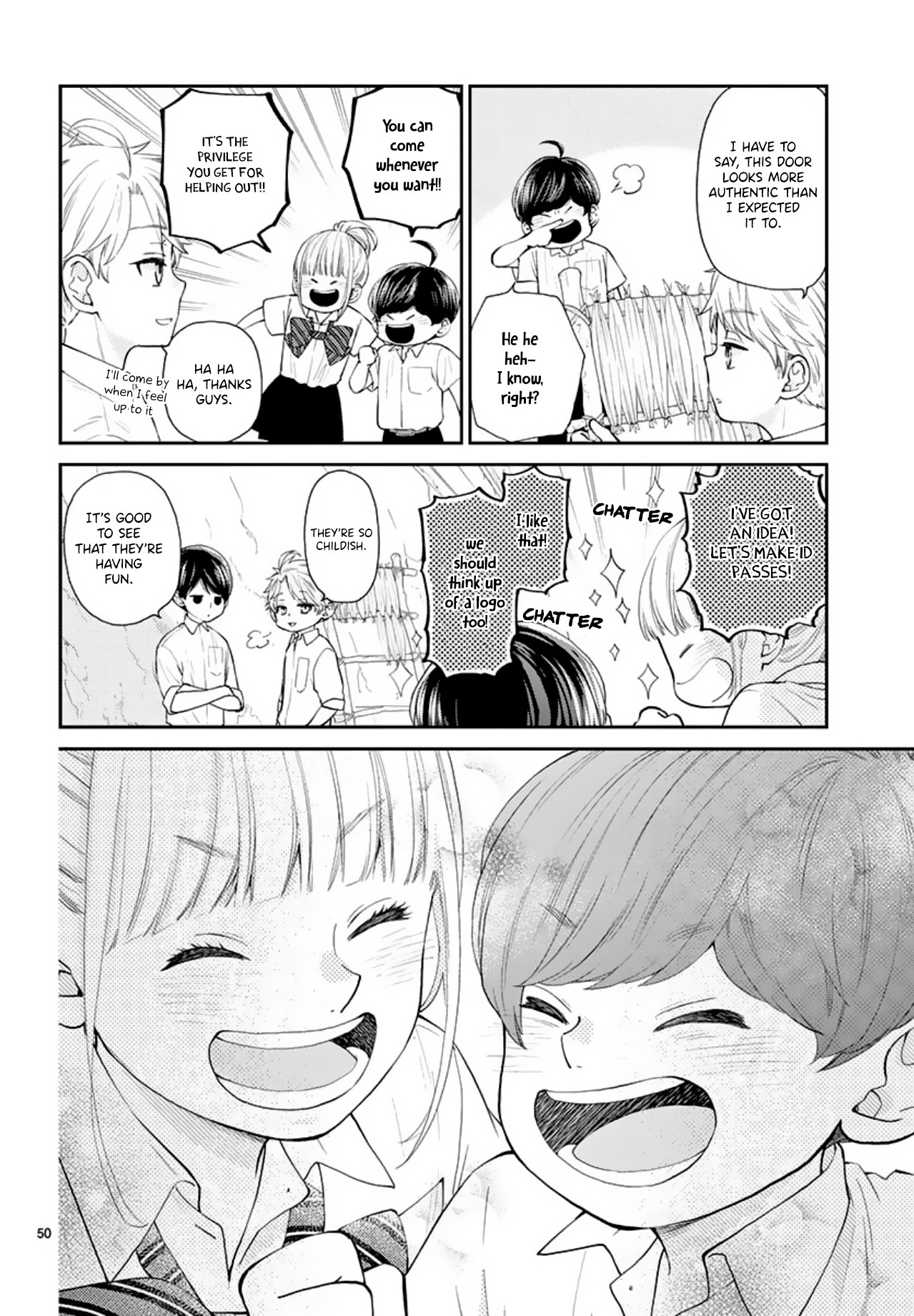 Yuzuki-san chi no Yon Kyoudai Chapter 6 page 51 - Chapter 6