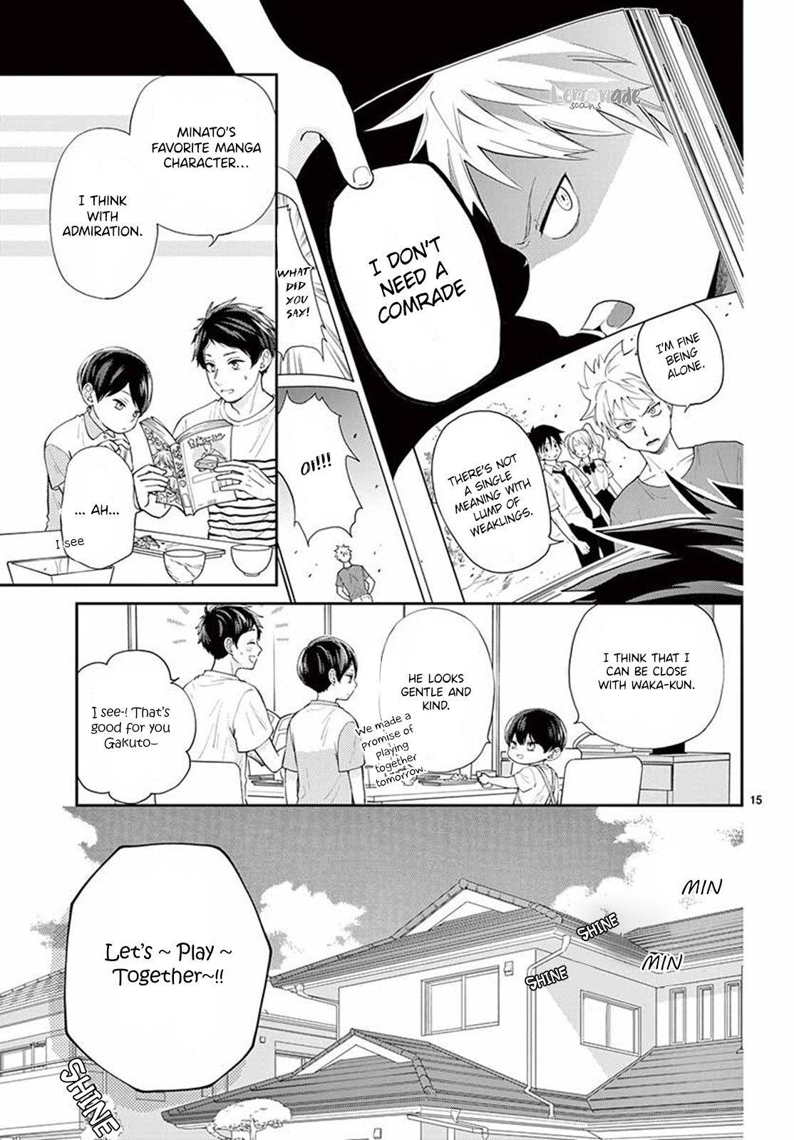 Yuzuki-san chi no Yon Kyoudai Chapter 7 page 17 - Chapter 7