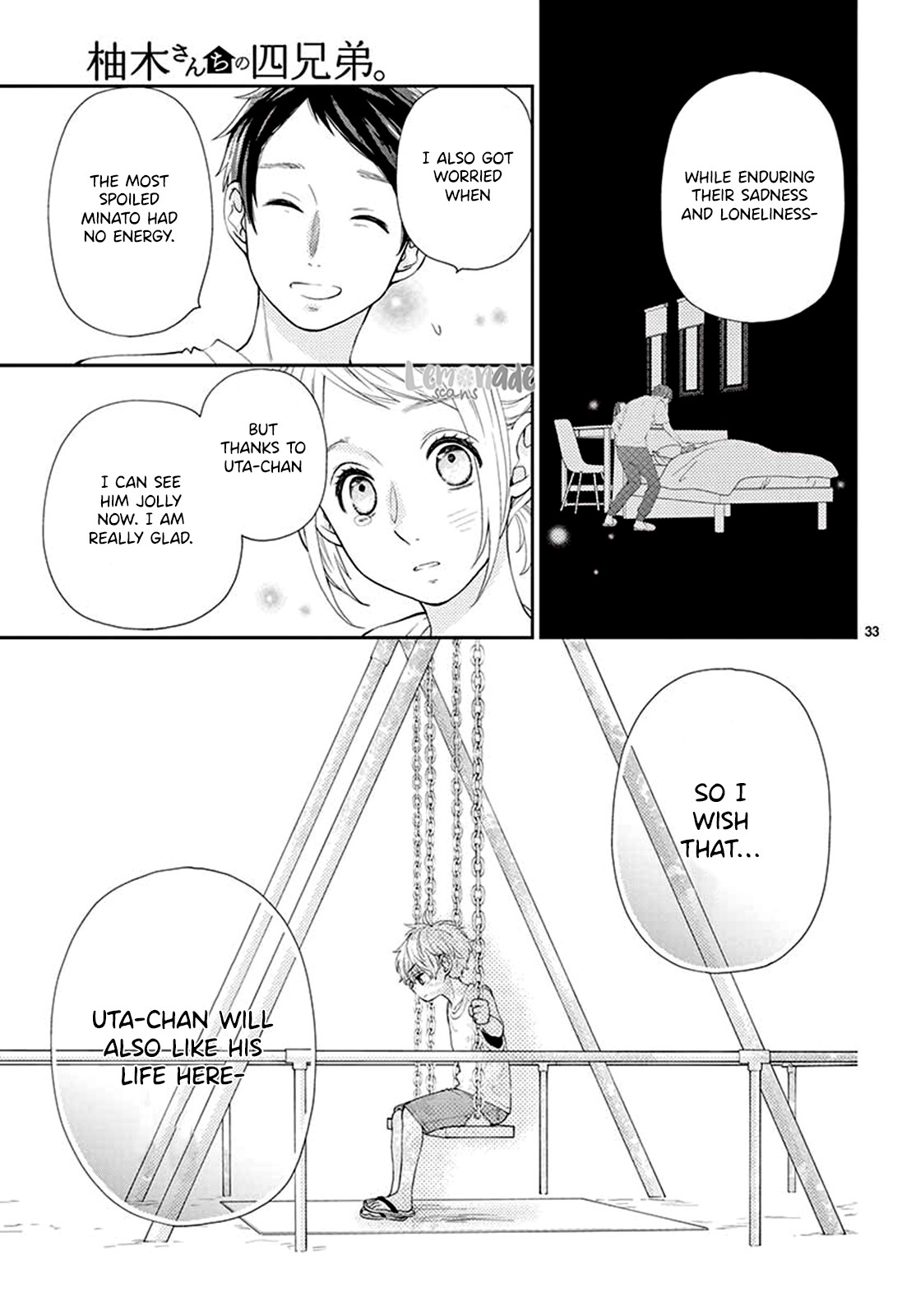 Yuzuki-san chi no Yon Kyoudai Chapter 7 page 35 - Chapter 7