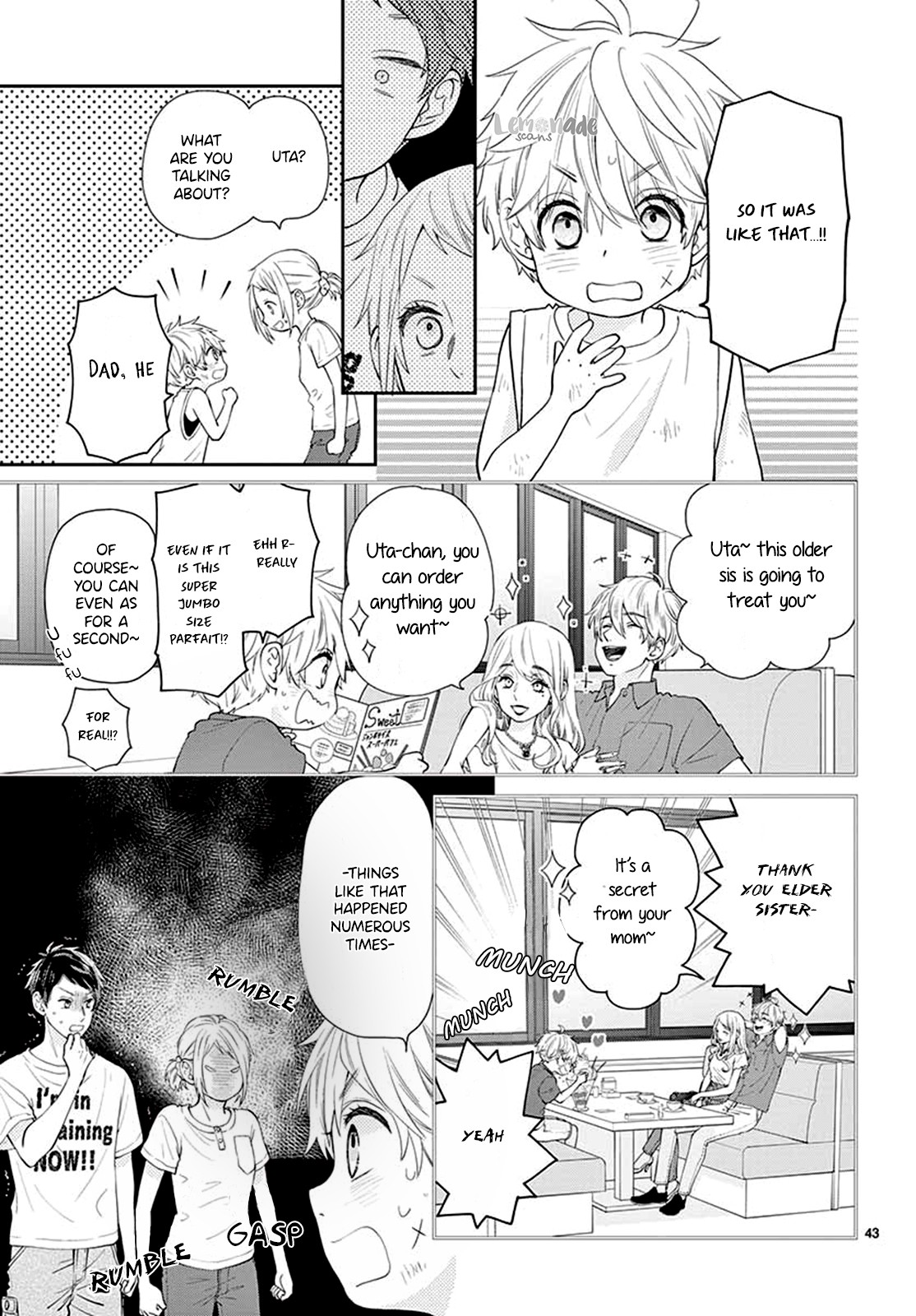 Yuzuki-san chi no Yon Kyoudai Chapter 7 page 45 - Chapter 7