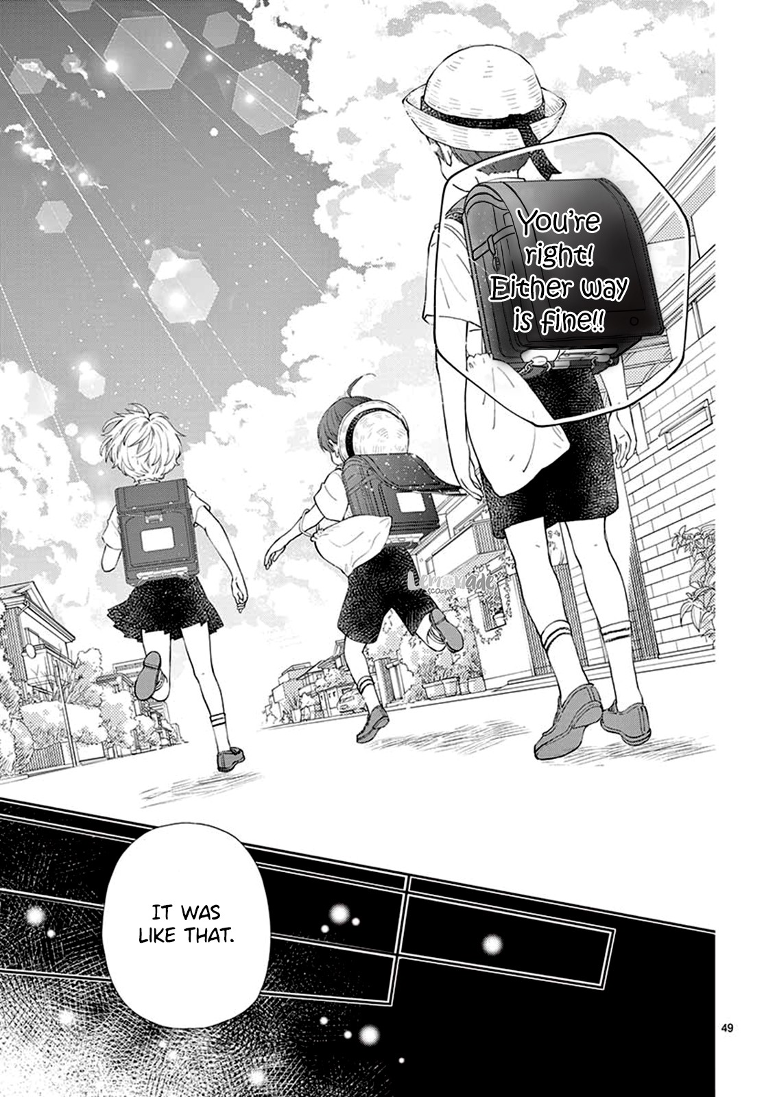 Yuzuki-san chi no Yon Kyoudai Chapter 7 page 51 - Chapter 7