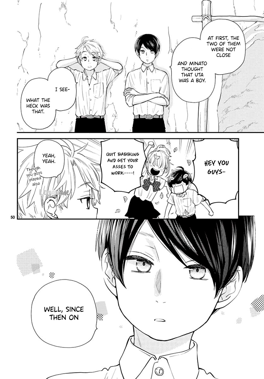 Yuzuki-san chi no Yon Kyoudai Chapter 7 page 52 - Chapter 7